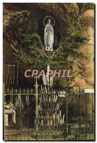 Cartes postales Lourdes La Vierge de la Grolle