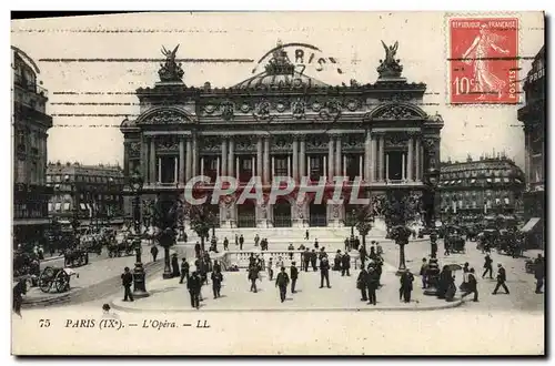 Cartes postales Paris L&#39Opera