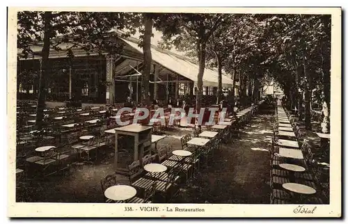 Cartes postales Vichy La Restauration