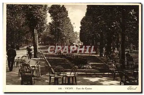 Cartes postales Vichy Parc du Casino