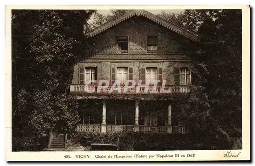 Cartes postales Vichy Chalet de I&#39Empereur