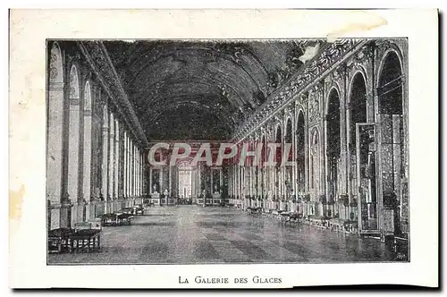 Ansichtskarte AK La Galerie Des Glaces Versailles