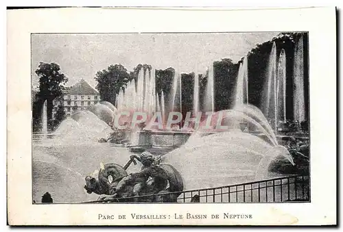 Ansichtskarte AK Parc De Versailles Le Bassin De Neptune