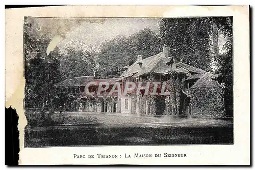 Cartes postales Parc De Trianon La Maison Du Seigneur