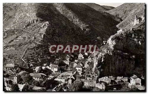 Cartes postales moderne En Parcourant les Gorges du Tarn La Malene Vue Generale prise du rocher de la Vierge