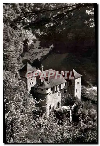 Cartes postales moderne En Parcourant les Gorges du Tarn Le Chateau de la Caze