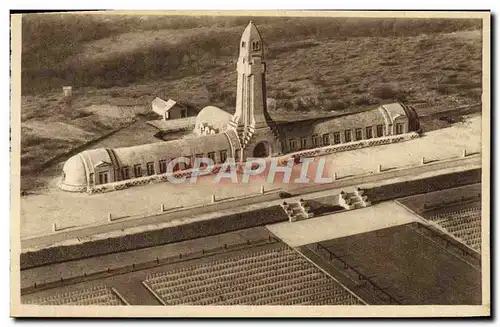 Cartes postales Douaumont Vue aerienne