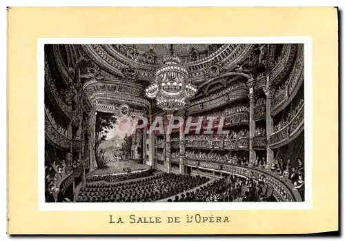 Cartes postales Paris La Salle De L&#39Opera