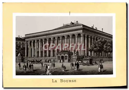 Cartes postales Paris La Bourse