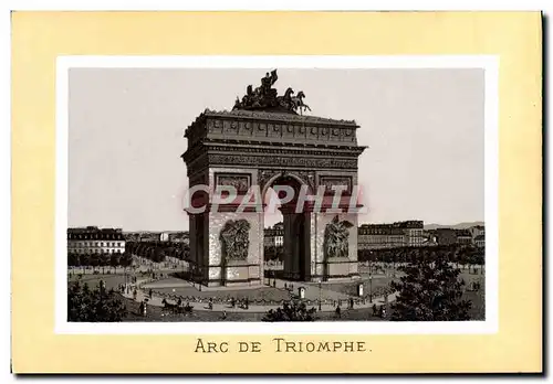 Cartes postales Paris Arc De Triomphe