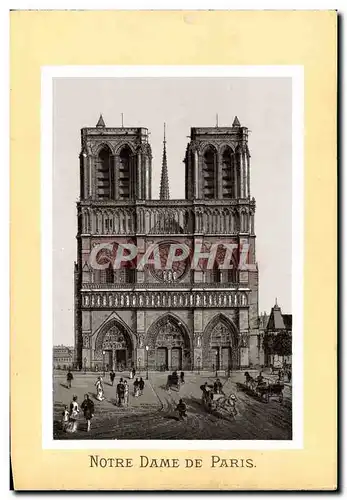 Cartes postales Paris Notre Dame De Paris