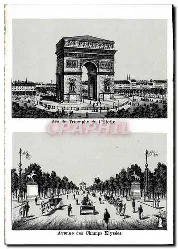 Cartes postales Paris Arc de Triomphe de I&#39Etoile