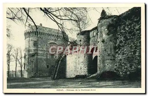 Cartes postales Dinan Chateau de la Duchesse Anne