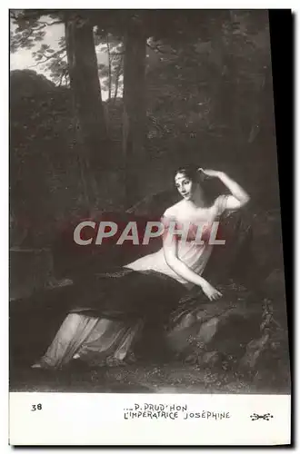 Cartes postales Prud&#39Hon Lmperatrice Josephine