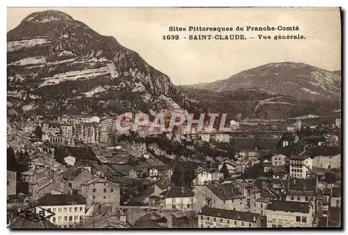 Cartes postales Saint Claude Vue generale