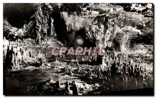 Cartes postales moderne Les Grottes d'Arcy sur Cure La salle de la vierge