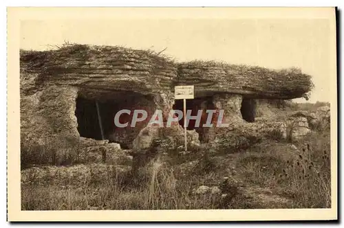 Ansichtskarte AK Fort de Douaumont Abri 2196 classe vestige de guerre Militaria