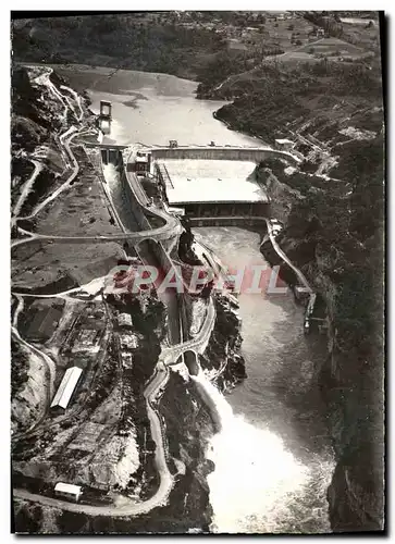 Cartes postales moderne Le Barrage de Genissiat sur le Rhone Vue generale