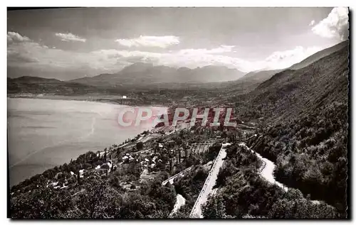 Cartes postales moderne Bourget du Lac Route du Col du Chat