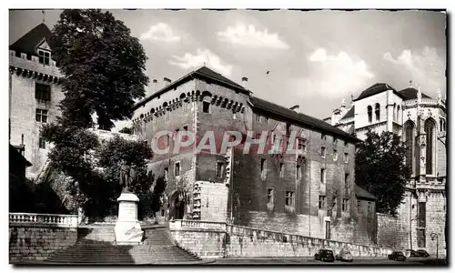 Moderne Karte Chambery Chateau des Ducs de Savoie