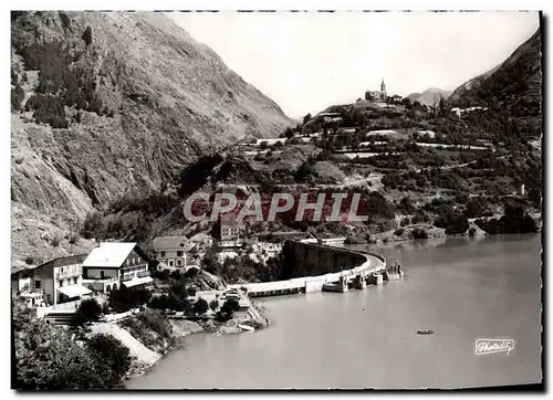 Moderne Karte Vallee De La Romanche Le Barrage du Chambon 1962