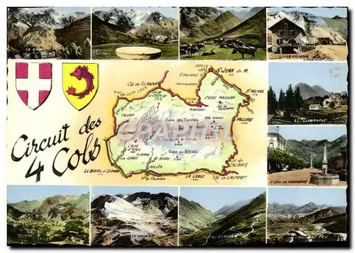 Cartes postales moderne Circuit des Quatre Cols