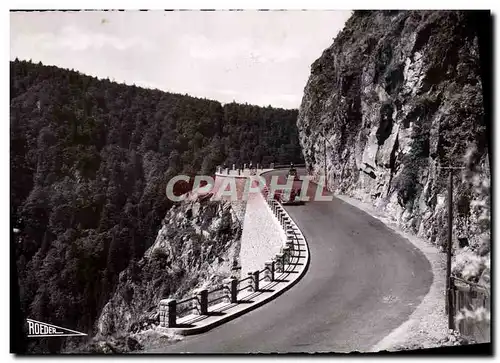 Cartes postales moderne Route de Munster a Proximite de la Schlucht