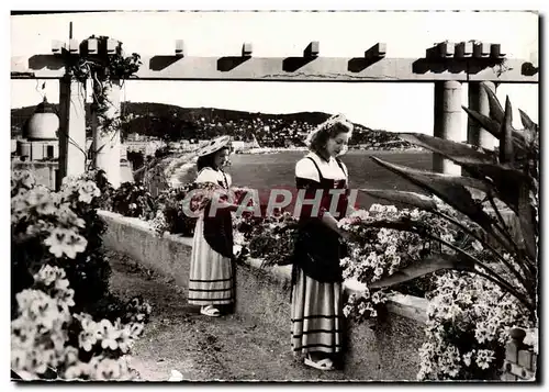 Cartes postales moderne La Cote D&#39Azur Nicoises Nice Folklore Femmes