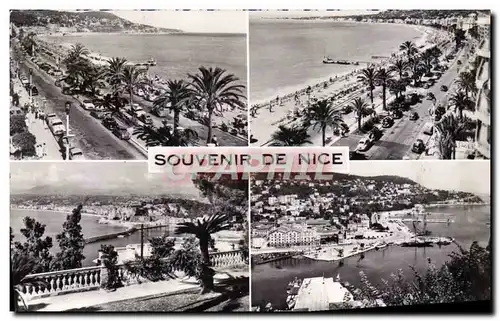 Moderne Karte Souvenir De Nice