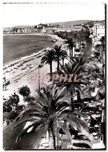 Moderne Karte Cannes La Croisette et le Suquet