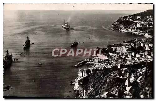 Moderne Karte La Cote D&#39Azur Villefranche Sur Mer La Rade