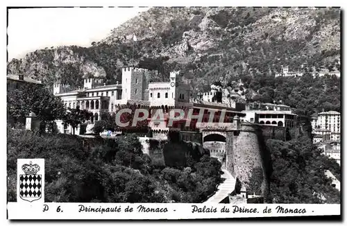 Cartes postales moderne Principaute de Manaco Palais du Prince de Manaco