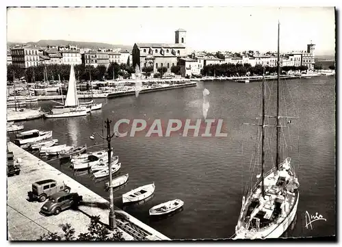 Moderne Karte Cote d&#39Azur La Ciotat generale Le Port Bateau