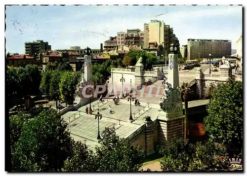 Cartes postales moderne Marseille Les Escaliers de la Gare