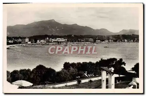 Cartes postales moderne St Jean de Luz vue generale de la Baie et la Rhone