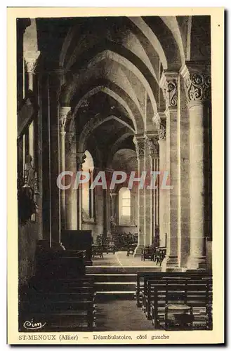 Cartes postales St Menoux Deambulatoire cote Gauche