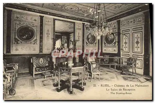 Cartes postales Rueil Chateau de La Maimaison Le Salon de Reception