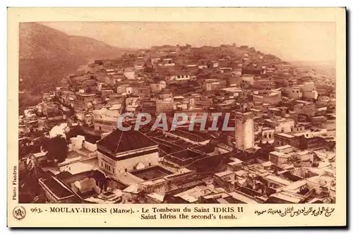 Cartes postales Moulay Idriss Le Tombeau du Saint Idris II