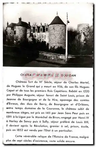 Cartes postales moderne Dourdan Historique du Chateau