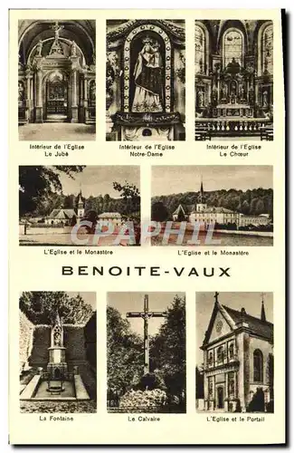 Cartes postales Pelerinage de Benoite Vaux Par Souilly Le sanctuaire et domaine de Notre Dame