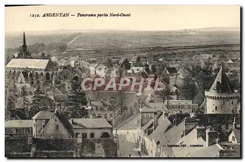 Cartes postales Argentan Panorama partie Nord Ouest