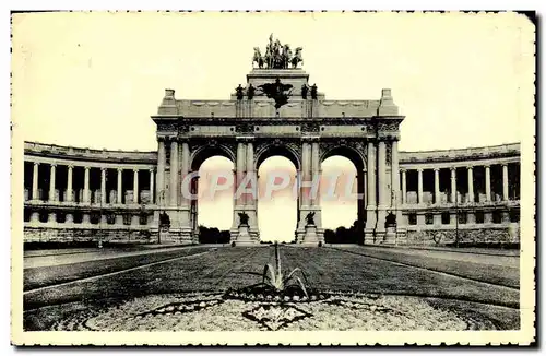 Cartes postales Bruxelles Arcade du Cinquantenaire Erige par Leopold