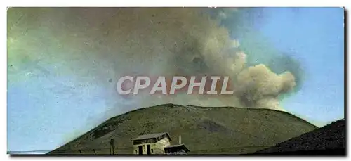 Cartes postales moderne Etna Funivie e cratere centrale Volcan