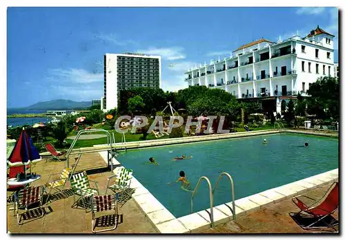 Cartes postales moderne Costa Del Sol Marbella Hotel Fuerte piscina y jardines