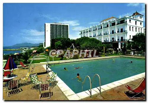 Moderne Karte Costa Del Sol Marbella Hotel Fuerte piscina y jardines
