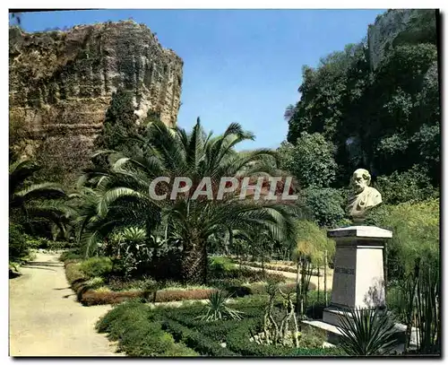 Moderne Karte Siracusa Latomia dei Cappucini Statua Archimede