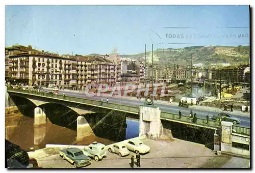 Moderne Karte Bilbao Puente de la Victoria