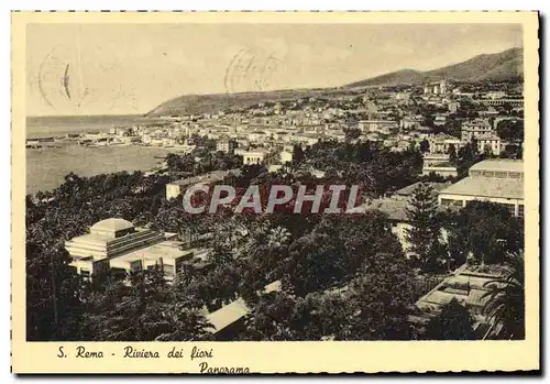 Cartes postales moderne San Remo Riviera dei Panorama