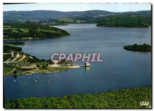 Moderne Karte Limousin Pittoresque entre Peyrat Le Chateau Et Royere Lac De Vassivieres Centre nautique du Tou