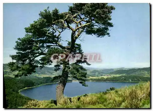 Moderne Karte Lac d&#39Issarles Situe Dans Le Cratere d&#39Un ancien Volcan